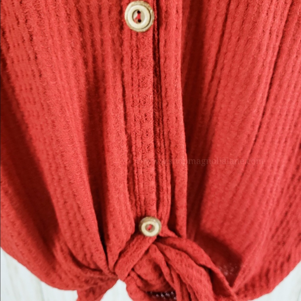 *Plus* Drop Shoulder Solid Top - Picture 3 of 6